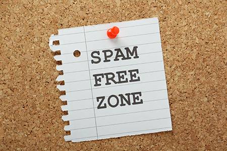 Stop spam email